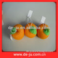 Orange Shaped Mesh Flower Microfiber Mesh Sponge